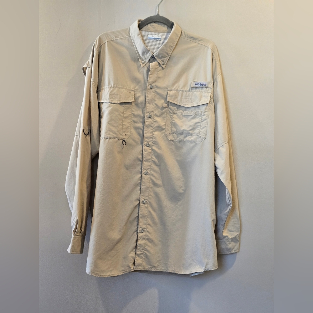 Columbia Long-sleeved Button-down